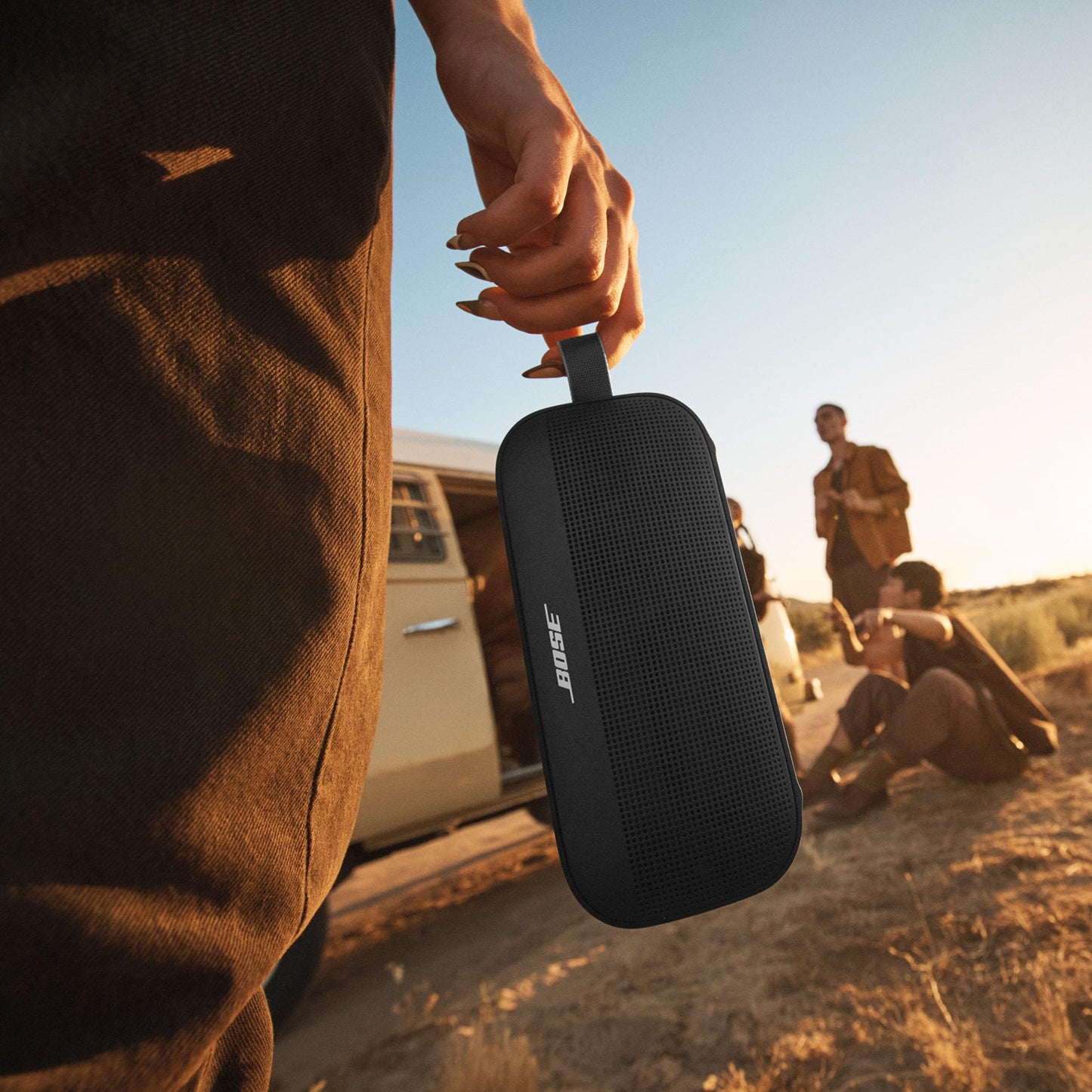 Bose SoundLink Flex 2. Generation Tragbarer Bluetooth-Lautsprecher, Schwarz