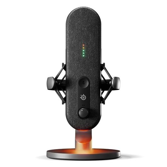 SteelSeries Alias USB Gaming- & Streaming-Mikrofon mit KI-Geräuschunterdrückung