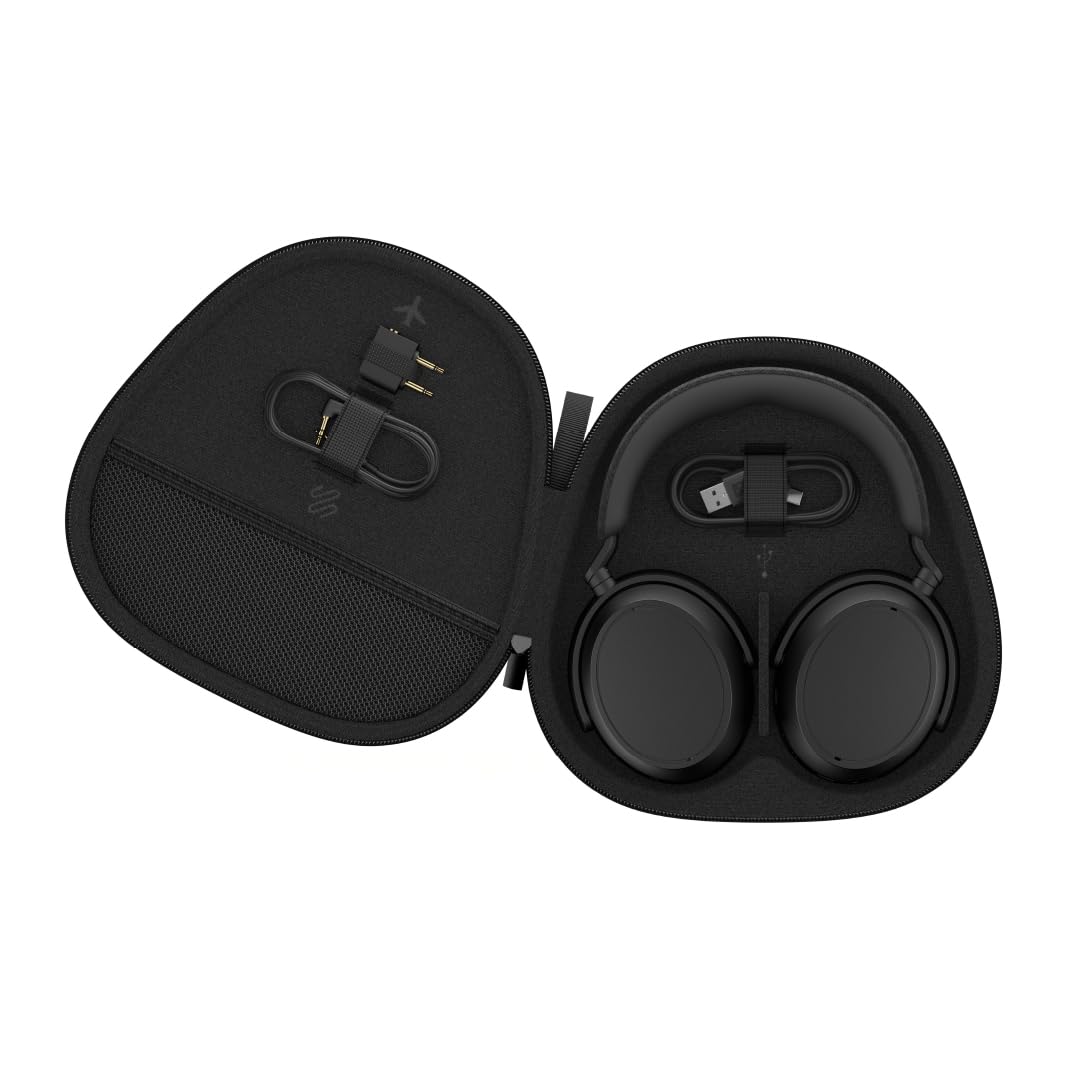 Sennheiser MOMENTUM 4 Bluetooth Kopfhörer, mit ANC, 60h Akkulaufzeit, Schwarz